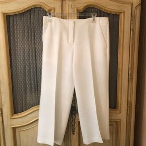 Express white Capri pants